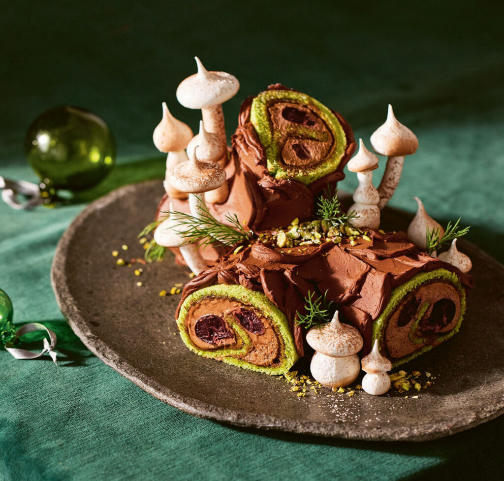 Roll up! Philip Khoury’s recipe for pistachio yule log